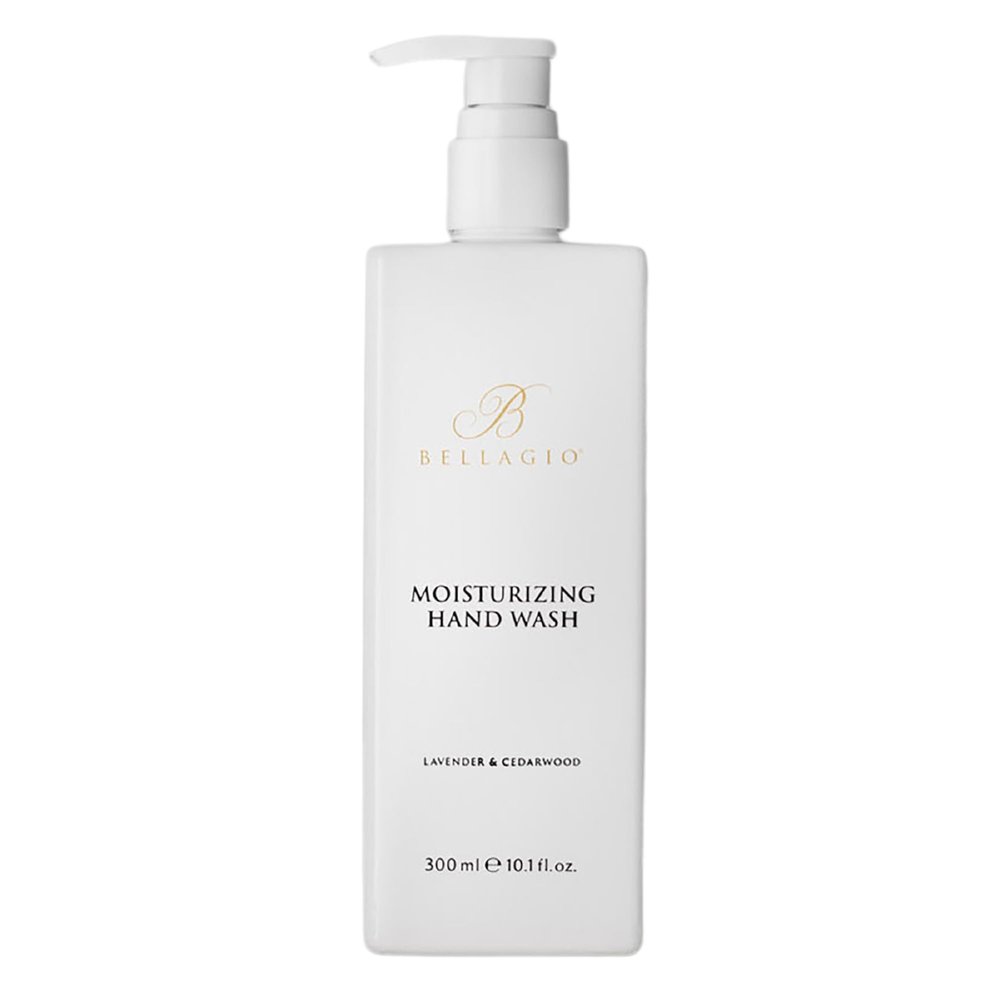 Bellagio Moisturizing Hand Wash - Scented with Cedarwood, Green Mandarin, Lavender - Cleansing & Hydrating Skin Care - Vegas Hotel Hand Soap - 10 oz