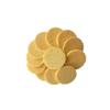 Mikinona 20pcs Skin-friendly Round Makeup Cotton Pads Cleaning Puff for Gentle Makeup Removal for Daily Facial Cleansing Skin Color view 3