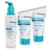 Asepxia GEN Skincare Set for Oily Skin - Exfoliating Scrub Gel, Daily Cleanser, Moisturizing Mattifying Cream - Anti-Brightness Effect, Neutralizes Shine - view 1