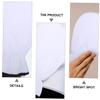 FOMIYES 1 Pair Maintenance Essential Oil Gloves Parrafin Wax Hand Care Mitten Heating Gloves Heat Preservation Gloves Paraffin Mitts Wax Gloves Paraffin Wax Flannel Bath Bag Round White view 3