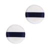 FRCOLOR 4pcs Round Powder Puff Soft Velour Makeup Sponge for Loose Powder Liquid Foundation for Home Travel Use Gentle Skin for Application view 2