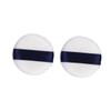 FRCOLOR 4pcs Round Powder Puff Soft Velour Makeup Sponge for Loose Powder Liquid Foundation for Home Travel Use Gentle Skin for Application view 4
