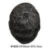 Mens Toupee Human Hair French Lace Center Poly Skin Around Hair System for Men Hair Replacement System Breathable Hairpiece Durable Toupee 7"X9"#1B20 Off Black+20% Gray-100% Density view 2