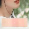 BeautyMAll 1 PC 3 Color Jade Pressed Powder Blush Matte Silky Facial Blusher Palette Cheek Color Palette with A Mirror & Beautiful Package, Giving Perfect Radiant 3D Look,13g (1, A02, Regular) view 3
