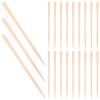 Baluue 100pcs Smooth Wooden Applicators for Hair Removal Single Use Body Sticks Safe Efficient Waxing Sticks for Eyebrows Hair view 1
