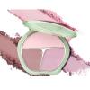 1 PC Caitang 3 Color Jade Pressed Powder Blush Matte Silky Facial Blusher Palette Cheek Color Palette with A Mirror & Beautiful Package, Giving Perfect Radiant 3D Look,13g (1, C01, Regular) view 1