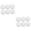 FRCOLOR 12pcs Plush Makeup Powder Puff for Application Soft Absorbent Beauty Tool for Face Body for Home Salon Use view 1