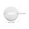 FRCOLOR 12pcs Plush Makeup Powder Puff for Application Soft Absorbent Beauty Tool for Face Body for Home Salon Use view 4