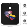 Venezuela US Flag Mini Barber Cape Professional Small Barber Apron Unisex Haircut Cape Water Resistant Salon Cape, 202403056 view 2