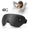 Heated Eye Mask Cordless, Warm Eye Compress for Dry Eyes Stye Blepharitis Chalazion MGD Eye Treatment, Heat Therapy to Unclog Gland, Soothe Tired and Sore Eyes (Black) view 1