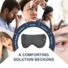 Heated Eye Mask Cordless, Warm Eye Compress for Dry Eyes Stye Blepharitis Chalazion MGD Eye Treatment, Heat Therapy to Unclog Gland, Soothe Tired and Sore Eyes (Black) view 2