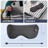 Heated Eye Mask Cordless, Warm Eye Compress for Dry Eyes Stye Blepharitis Chalazion MGD Eye Treatment, Heat Therapy to Unclog Gland, Soothe Tired and Sore Eyes (Black) view 4