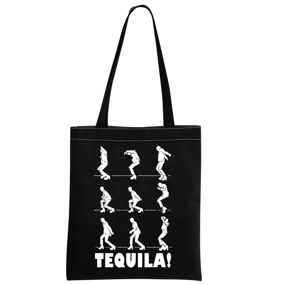 MNIGIU P-ee Big Adventure Tote Bag P-ee Wee Herman Fan Gift 80s TV Movie Gift P-ee Wee's Merch (UI-LA Black Tote)