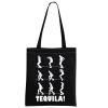 MNIGIU P-ee Big Adventure Tote Bag P-ee Wee Herman Fan Gift 80s TV Movie Gift P-ee Wee's Merch (UI-LA Black Tote) view 1
