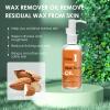 After Waxing Skin Care Kit, Almond Oil For Remove Wax Residue, Post Wax Cooling Aloe Vera Gel For Calm and Soothing Skin, 2 Bottles Hair Removal Waxing Kit for Women 3.9oz/100ml view 2