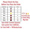 Forehead Big Round Multicolour Chamki Glitter Shining Sparkle Bindi for Women (Size 7mm,Pack of 180 Bindis) view 3