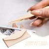 NOLITOY Portable Eyelash Tweezer Carrying Bag Travel Tweezer Case for Eyelash Extensions view 2