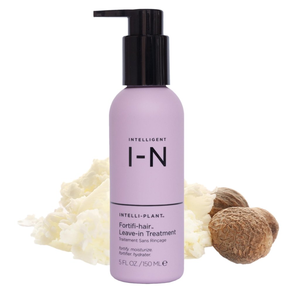 Fortifi-hair Leave-In Treatment, Silky Hair Serum Smooths, Shines, and Revitalizes Dry and Damaged Hair, Vegan, 5 Fl Oz