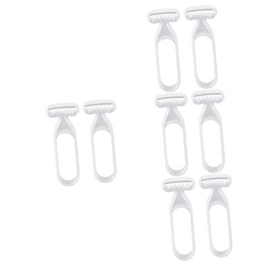 NOLITOY 8pcs Women Hair Trimmer Portable Armpit Hair Remover Lightweight Design for Travel Safe and Gentle Shaving Tool for Legs and Bikini Line