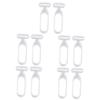 NOLITOY 10pcs Body Hair Trimmers for Women Manual Armpit Leg Hair Remover Safe Design for Portable Lightweight Shaving Tool Light Gray view 1