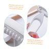 NOLITOY 10pcs Body Hair Trimmers for Women Manual Armpit Leg Hair Remover Safe Design for Portable Lightweight Shaving Tool Light Gray view 3