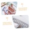 NOLITOY 10pcs Body Hair Trimmers for Women Manual Armpit Leg Hair Remover Safe Design for Portable Lightweight Shaving Tool Light Gray view 4