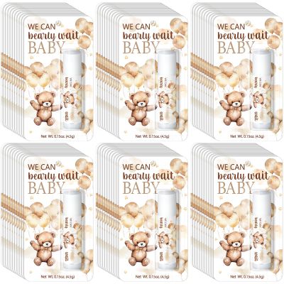 30 Pack We Can Bearly Wait Baby Shower Games Prizes Party Gifts Bulk Lip Balms Favors for Winners Adults Guests Gender Reveal Favors Decorations Baby Shower Souvenirs Gift Bags Stuffers