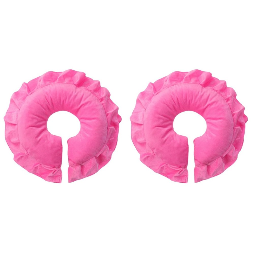Amosfun Face Massage Sleeping Lying with Hole Design for Salon Spa Beauty Rest Cooling Breathable Cushion for Comfortable Face Position 11.8 X 11 X 0.1 Inch