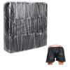 50-100 Pack Disposable spa Underwear nonwoven exam shortsnonwoven exam Shorts Suitable for Camping Travel-Hospital Stay-Emergency-Hospital Stay in, Individually Wrapped//90(Black,100PCS) view 1