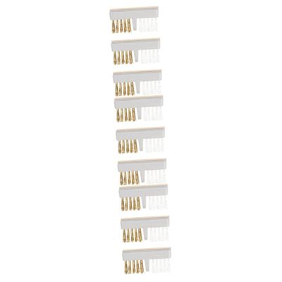 minkissy 9pcs Electric Nail Grinding Cleaning Brush Copper Wire Manicure Tools for Nail Polishing and Cleaning