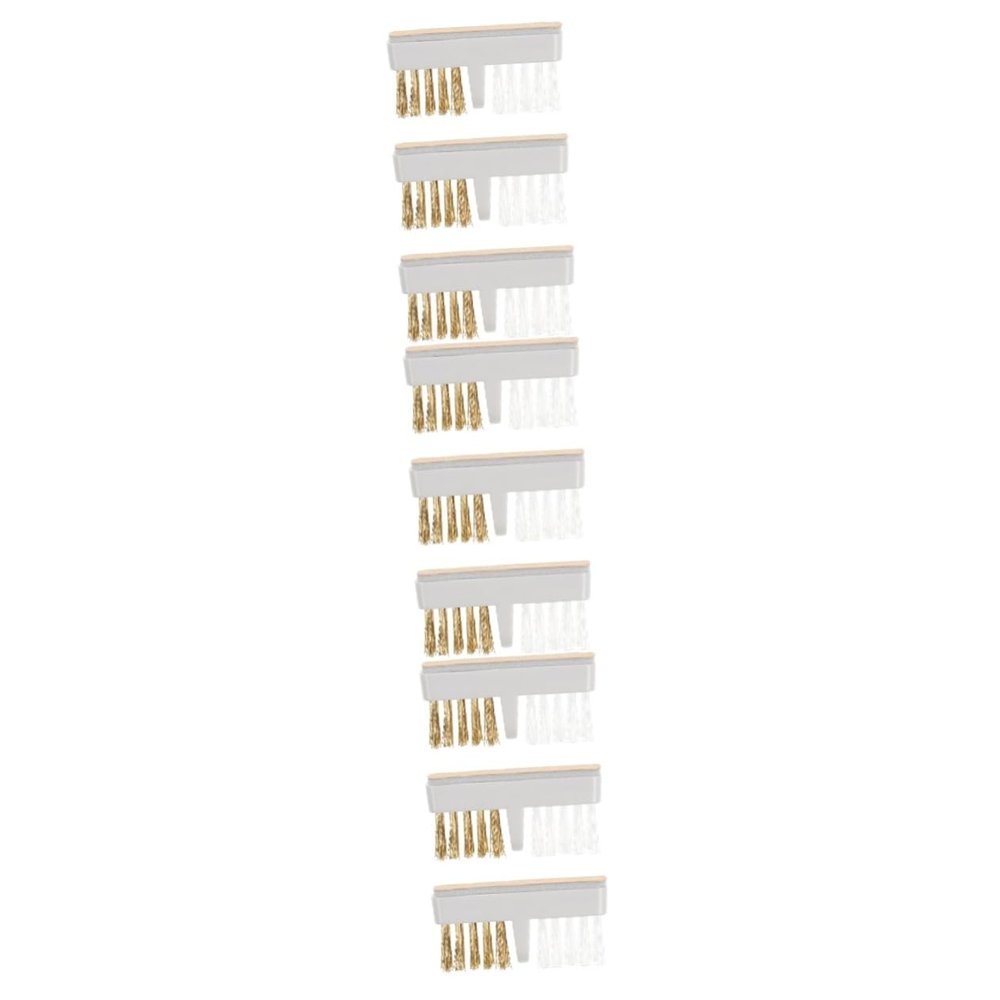 minkissy 9pcs Electric Nail Grinding Cleaning Brush Copper Wire Manicure Tools for Nail Polishing and Cleaning