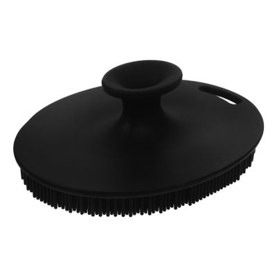 Baluue Silicone Face Scrubber Gentle Exfoliating Facial Cleansing Brush for Deep Cleaning Soft Textured Design for Daily Skincare Routine Black