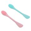 FRCOLOR 2pcs Double-Ended Facial Cleansing Brush Silicone Face Brush Deep Pore Cleaning Face Wash Cleaner Shower Cleaning view 1