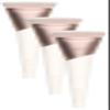 EcoTools Ecofriendly Luxe Flawless Foundation Makeup Brush for Liquid & Cream Foundation, Dense, Synthetic Bristles, Eco-Friendly Premium Quality Makeup Brush, Vegan & Cruelty-Free, 1 Count view 1