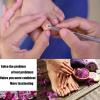Stainless steel ingrown toenail pedicure knife set,professional foot skin scraper repair sharp blade kit for nail corn callus paronychia treatment. (2) view 4
