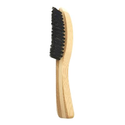 NOLITOY 2pcs Long Handle Portable Solid Wood Beard Brush for Practical Beard Cleaning Barber Shop Accessory for Men