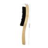 NOLITOY 2pcs Long Handle Portable Solid Wood Beard Brush for Practical Beard Cleaning Barber Shop Accessory for Men view 2