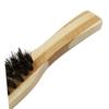 NOLITOY 2pcs Long Handle Portable Solid Wood Beard Brush for Practical Beard Cleaning Barber Shop Accessory for Men view 4