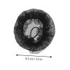 NOLITOY 20pcs Elastic Hair Nets for Ballet Dance Performance Bun Covers Lace Edging for Dancers and Hair Styling view 3