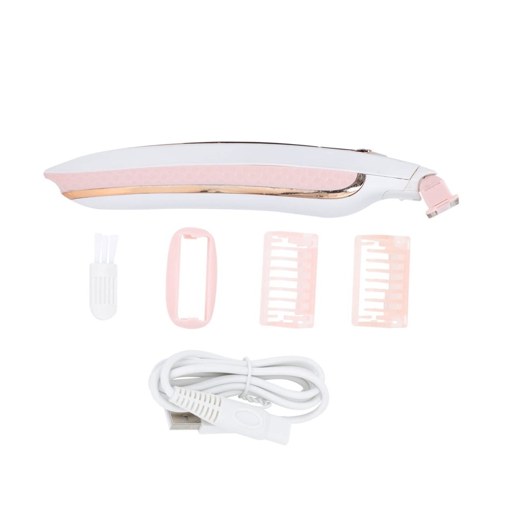 NOLITOY 2sets USB Hair Remover for Women Body Shaver Suitable for Face Legs Arms and Bikini Line Lightweight and Convenient Hair Removal Tool