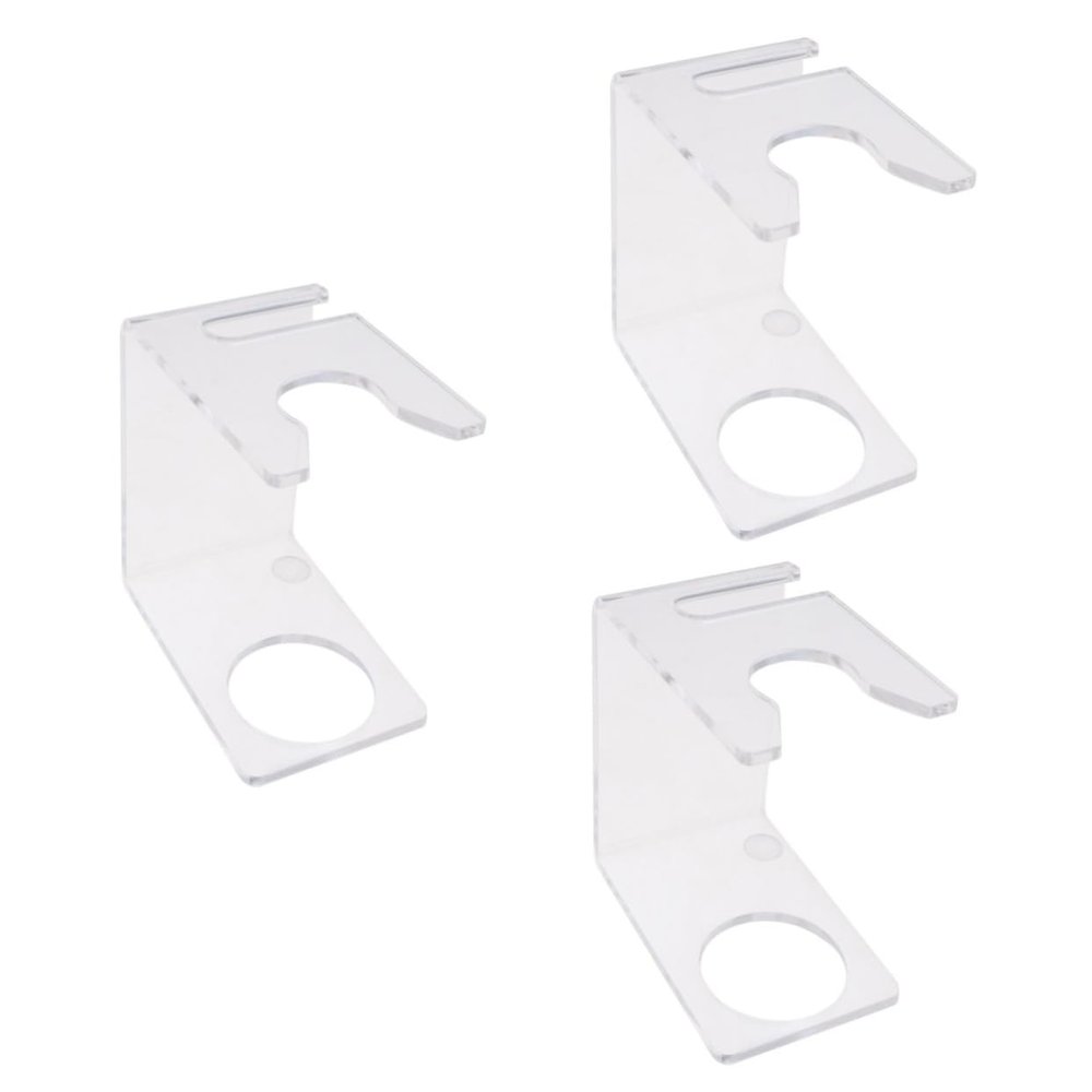 NOLITOY 3pcs Men's Razor Brush Stand Base for Drying for Home Travel and Barber Salon Use Design for Shaving Brushes