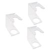 NOLITOY 3pcs Men's Razor Brush Stand Base for Drying for Home Travel and Barber Salon Use Design for Shaving Brushes view 1