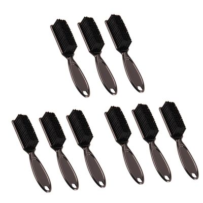 NOLITOY 9pcs Beard Grooming Kit Men Bristle Brush Shampoo Brush Styling Tool for Beard Trimmer Barber Facial Random Color