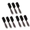 NOLITOY 9pcs Beard Grooming Kit Men Bristle Brush Shampoo Brush Styling Tool for Beard Trimmer Barber Facial Random Color view 1