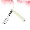 NOLITOY Men's Straight Razor Barber Edge Razor Stainless Steel Shaving Tool for Beard Short Hair view 2