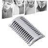 NOLITOY 3pcs Manual Shaving Safety Razor Head Zinc Alloy Double Open Comb Metal Razor Head Shaving Tool view 3