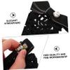 Women Mesh Hair Snood Bow Clip for Thick Hair Office Wear view 4