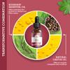 GuruNanda Natural Castor Oil Eyelash Enhance Serum with Rosemary Oil - Brush Applicator & 5 Pipettes, Helps Natural Hair Growth for Eyebrows & Beards, 2 Fl Oz view 2
