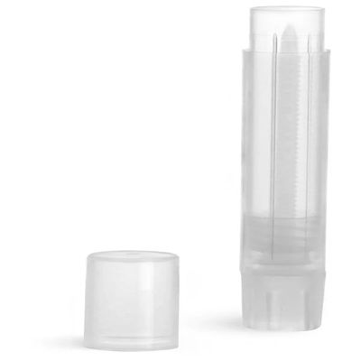 .07 oz Natural Slim Line Lip Balm Tubes w/Caps