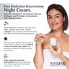 NASSIF MD Pure Hydration Facial Cleanser & Pure Hydration Rejuvenating Night Cream Bundle, Matcha Cleanser, Hydrating Face Cleanser with Vitamin C, Vitamin C Cream, Anti Aging Moisturizer view 4